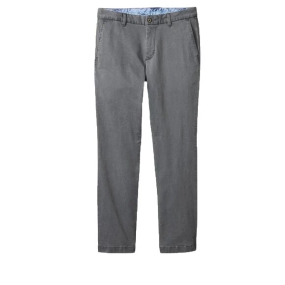 Tommy Bahama Boracay Flat Front Chino Casual Pants Mens 36 x 34 Fog Grey - Picture 5 of 11